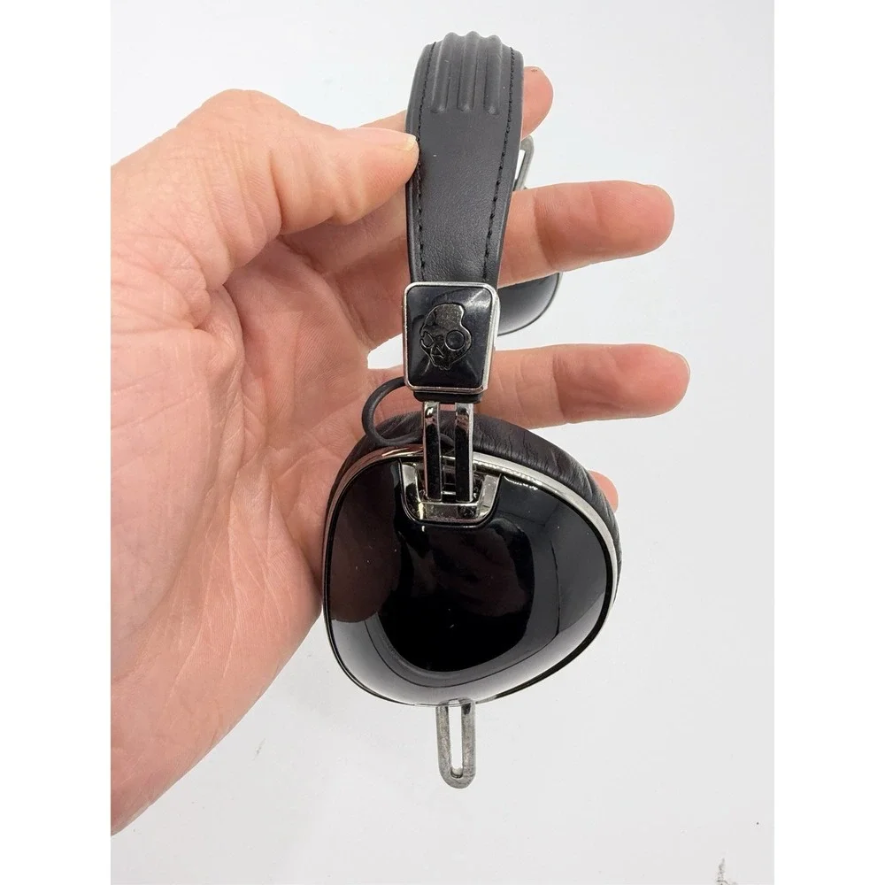 Skullcandy‎ Navigator On-ear Headphone Polished Black Headphones No Cable